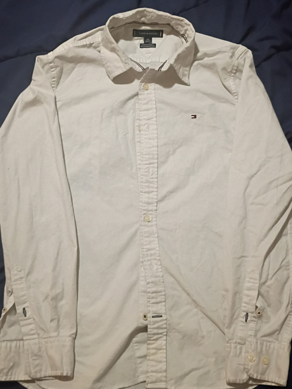 Tommy Hilfiger White Oxford Button-Down Shirt